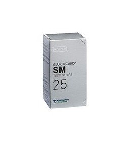 Test Strips Per Misurazione Glicemia Glucocard Sm 25 Pezzi