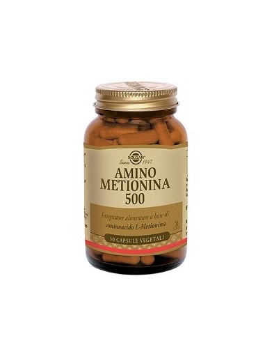 Amino Metionina 500 30 Capsule Vegetali