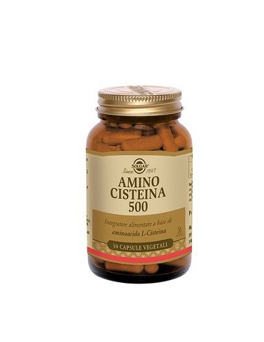 Amino Cisteina 500 30 Capsule Vegetali