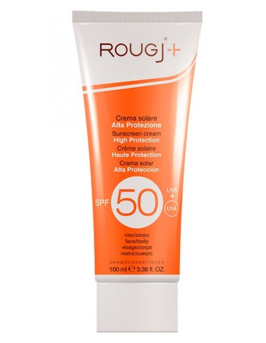 Rougj Crema Solare Corpo Alta Protezione Spf50 100 Ml