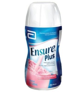 Ensure Plus Fragola 4 Bottigle Da 200 Ml