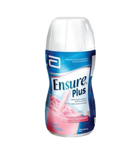 Ensure Plus Fragola 4 Bottigle Da 200 Ml