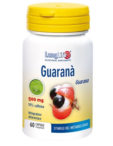 Longlife Guarana 60 Capsule Vegetali