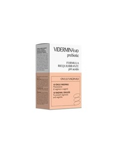 Vidermina Prebiotic Ovuli Vaginali 10 Pezzi