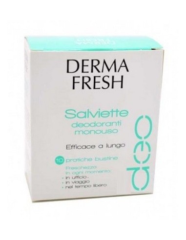 Dermafresh Pelle Sensibile 10 Salviettine