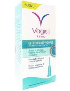 Vagisil Intima Gel Idratante Vaginale 6 Applicazioni Monodose 5 G