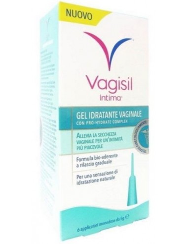 Vagisil Intima Gel Idratante Vaginale 6 Applicazioni Monodose 5 G