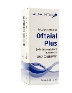 Soluzione Oftalmica Oftaial Plus Acido Ialuronico 0,4% E Taurina 10ml