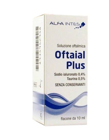 Soluzione Oftalmica Oftaial Plus Acido Ialuronico 0,4% E Taurina 10ml