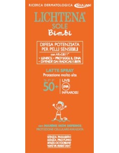 Lichtena Sole Bimbi Latte Spray Spf 50+ 200 Ml