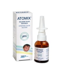 Atomix Soluzione Salina Ipertonica Spray Nasale 30 Ml