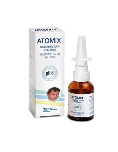 Atomix Soluzione Salina Ipertonica Spray Nasale 30 Ml