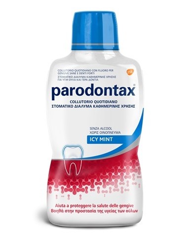 Parodontax Collutorio Quotidiano Icy Mint Con Fluoro 500 Ml