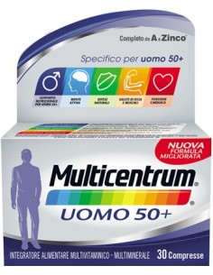 Multicentrum Uomo 50+ 30 Compresse