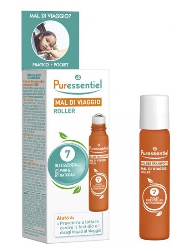 Puressentiel Roller Mal Di Viaggio 7 Oli Essenziale 5 Ml