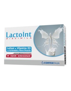 Lactoint Diecimila 30 Capsule Acidoresistenti Senza Glutine