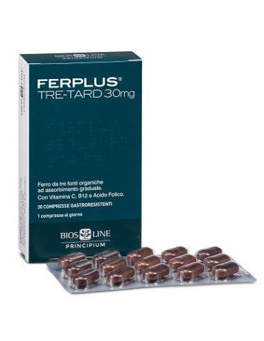 Principium Ferplus Tre Retard 30mg 30 Compresse Gastroresistenti