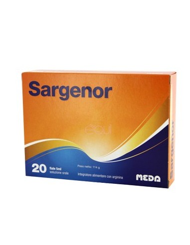 Sargenor 20 Fiale Da 5 Ml