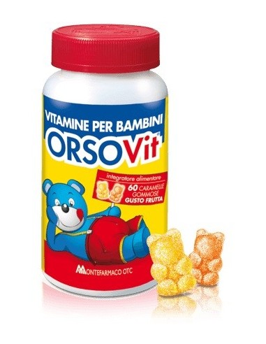 Orsovit Caramelle Gommose Vitamina Bb Senza Glutine 60pz*