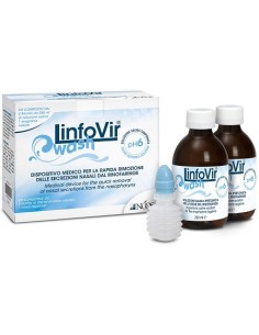 Soluzione Per Irrigazione Nasale Linfovir Wash 2 Flaconi Da250ml