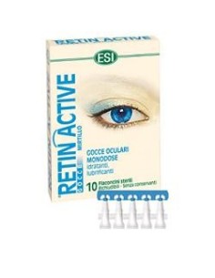 Retin Active Mirtillo Gocce Oculari 10 Flaconcini Monodose Da 0,5 Ml