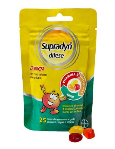 Supradyn Difese Junior 25 Caramelle Gommose