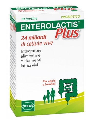 Enterolactis Plus Polvere 10 Bustine