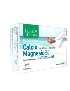 Calcio + Magnesio B6 + Vitamina D3 60 Capsule