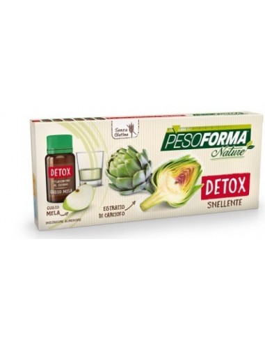 Pesoforma Nature Detox Snellente 6 Flaconcini Da 10 Ml