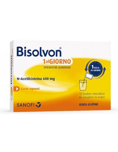 Bisolvon 1 Al Giorno 12 Bustine Da 3 G