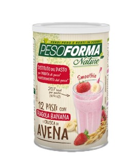 Pesoforma Nature Smoothie Fragola Banana Polvere 420 G