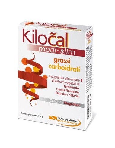 Kilocal Modi Slim Grassi Carboidrati 30 Compresse