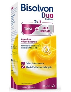 Bisolvon Duo Sciroppo Emolliente 100 Ml