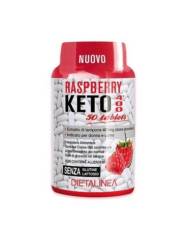 Dietalinea Raspberry Keton 400 50 Compresse