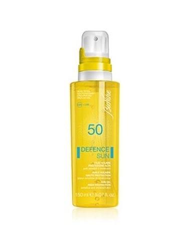 Defence Sun 50 Olio Solare Protezione Alta 150 Ml