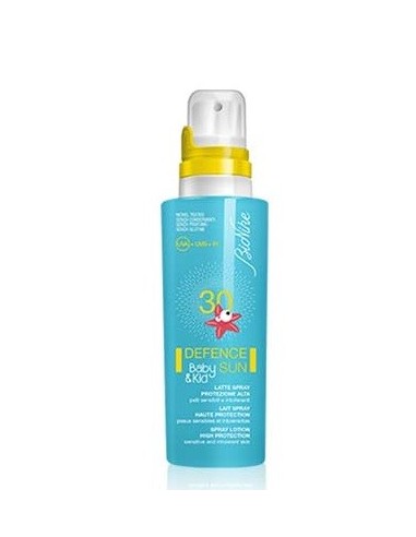 Defence Sun 30 Baby&kid Latte Spray Protezione Alta 125 Ml