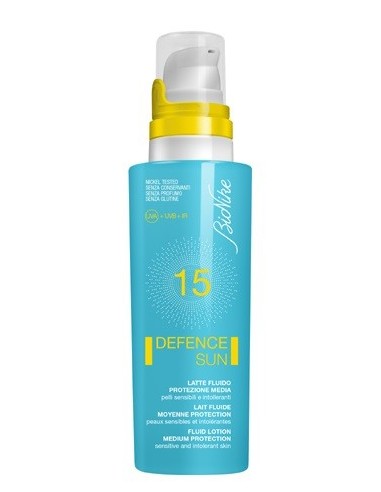 Defence Sun 15 Latte Fluido Protezione Media 125 Ml