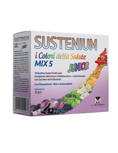 Sustenium Colori Della Salute Mix 5 Junior 14 Bustine
