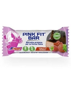 Proaction Pink Fit Barretta Proteica Per La Forma Fisica Aifrutti Rossi 30 G