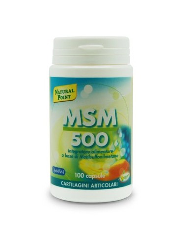 Msm 500 100 Capsule Vegetali