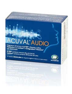 Acuval Audio 14 Bustine Orosolubile 1,8 G