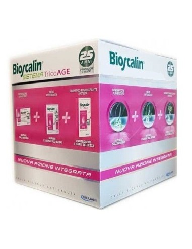 Bioscalin Tricoage Compresse + Siero + Shampoo