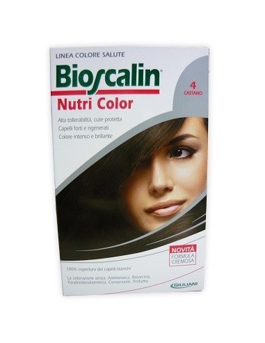 Bioscalin Nutri Color 4 Castano Sincrob 124 Ml