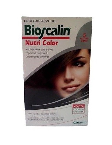 Bioscalin Nutri Color 5 Castano Chiaro Sincrob 124 Ml