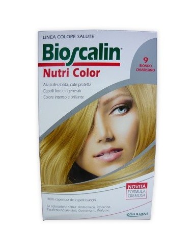 Bioscalin Nutri Color 9 Biondo Chiarissimo Sincrob 124 Ml