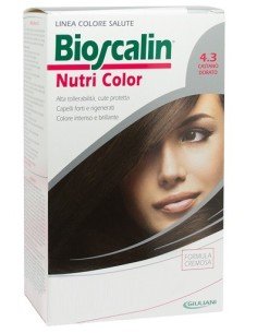 Bioscalin Nutri Color 4,3 Castano Dorato Sincrob 124 Ml