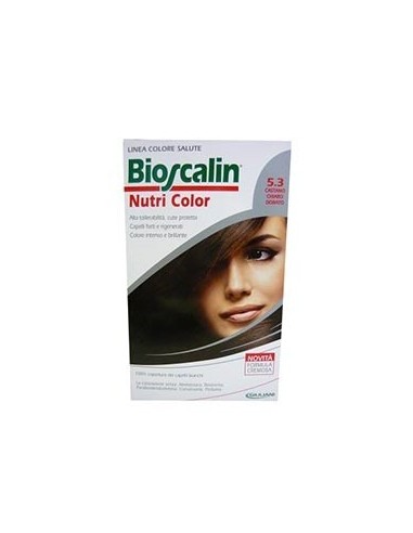 Bioscalin Nutri Color 5,3 Castano Chiaro Dorato Sincrob 124ml