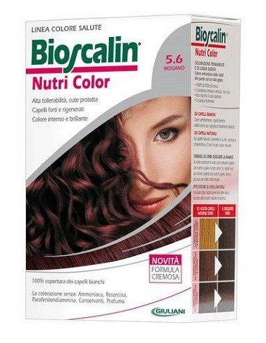 Bioscalin Nutri Color 5,6 Mogano Sincrob 124 Ml