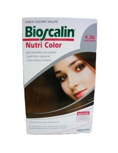 Bioscalin Nutri Color 4,36 Cioccolato Sincrob 124 Ml