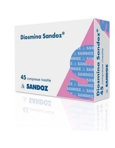 Diosmina Sandoz 45 Compresse Rivestite